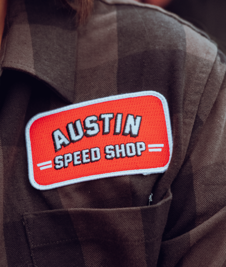 austin_speed_shop_flannel_patch