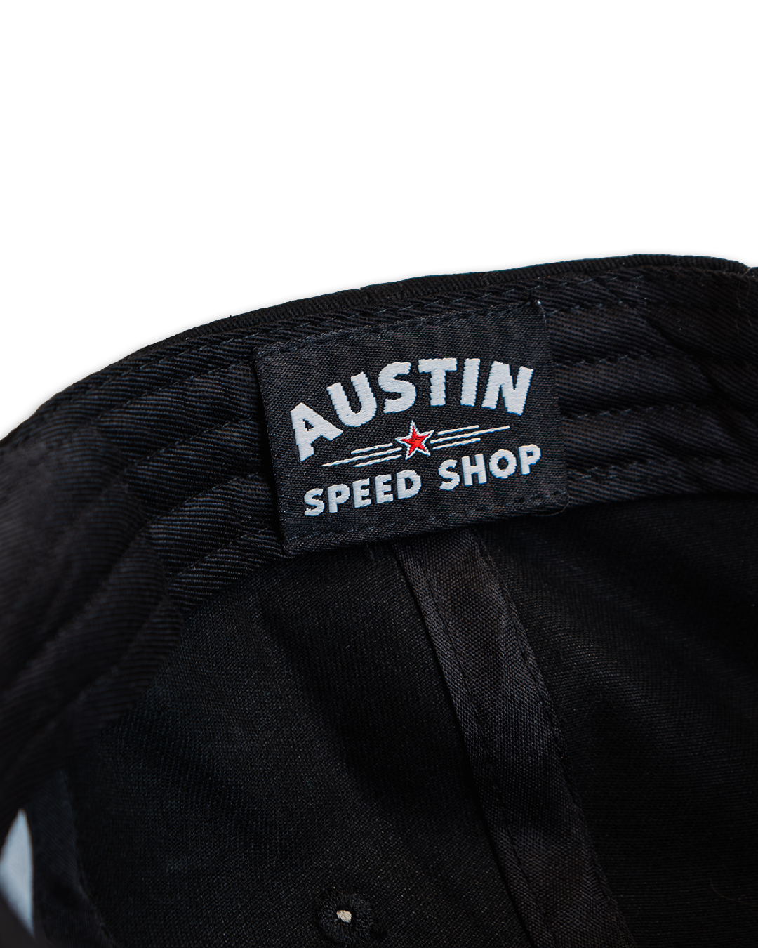 SHOOP L LOGO CAP – BLACK Variation #70259 of Austin Speed Shop x Fort Lonesome Hat